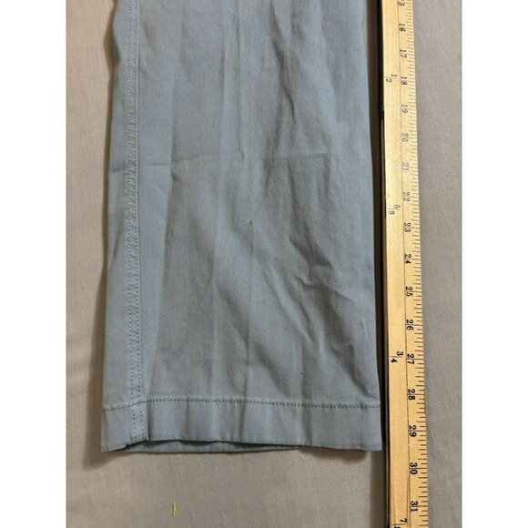 Coldwater Creek Blue Trouser Chino Pants in Natural Size 18 Stretch Waist - Picture 3 of 9